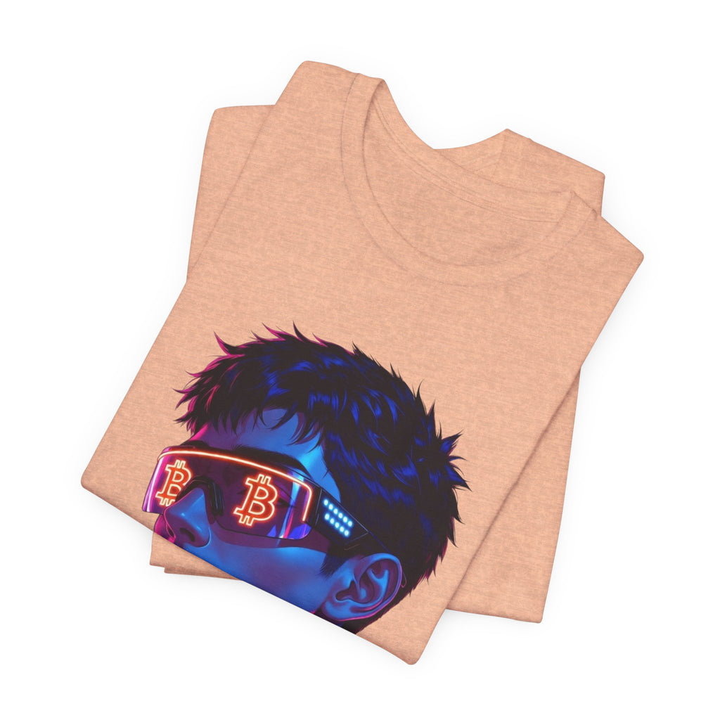 Bitcoin Tee — "AWAKEN TO BITCOIN'S SCARCE REALITY" Orange Pill Graphic T-Shirt