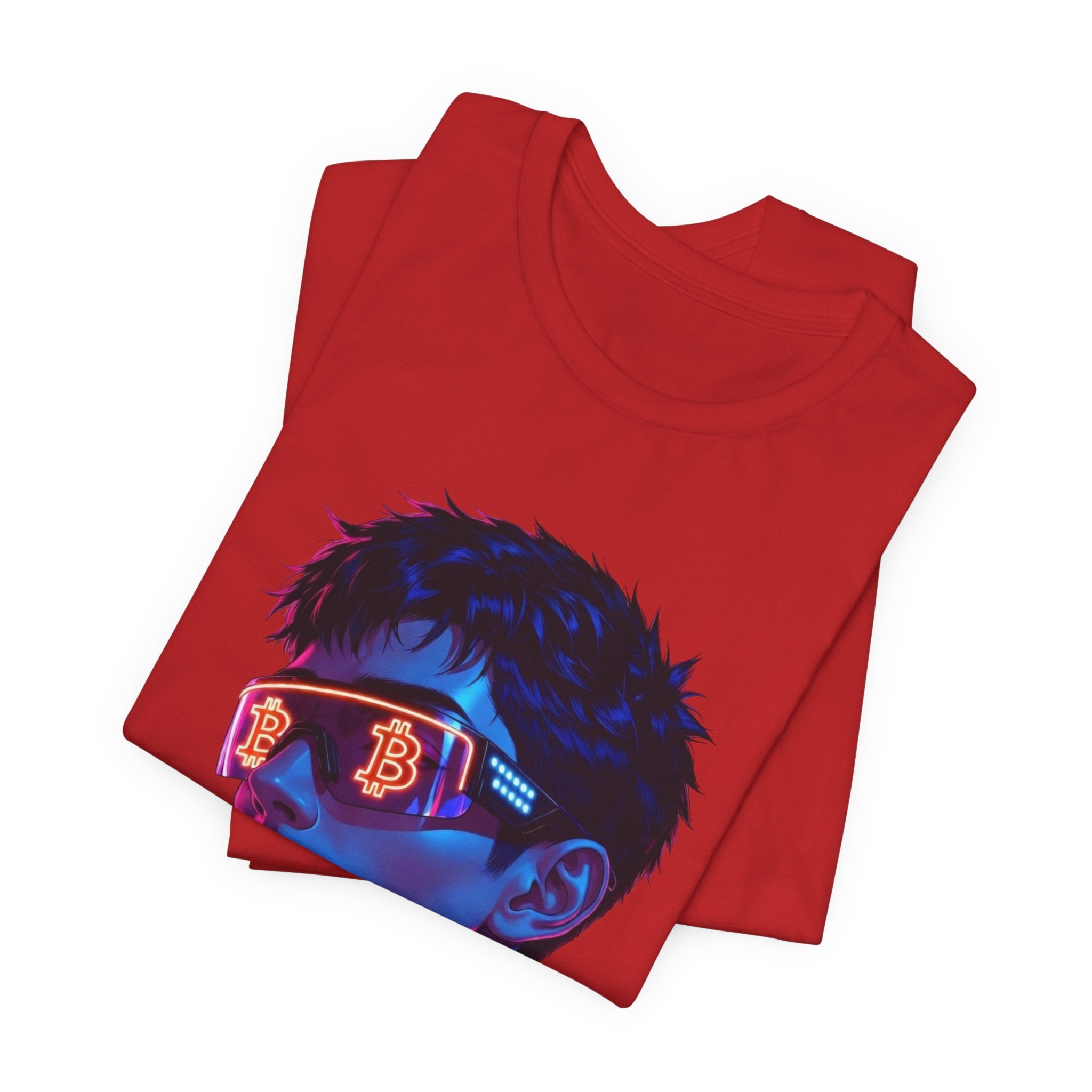 Bitcoin Tee — "AWAKEN TO BITCOIN'S SCARCE REALITY" Orange Pill Graphic T-Shirt